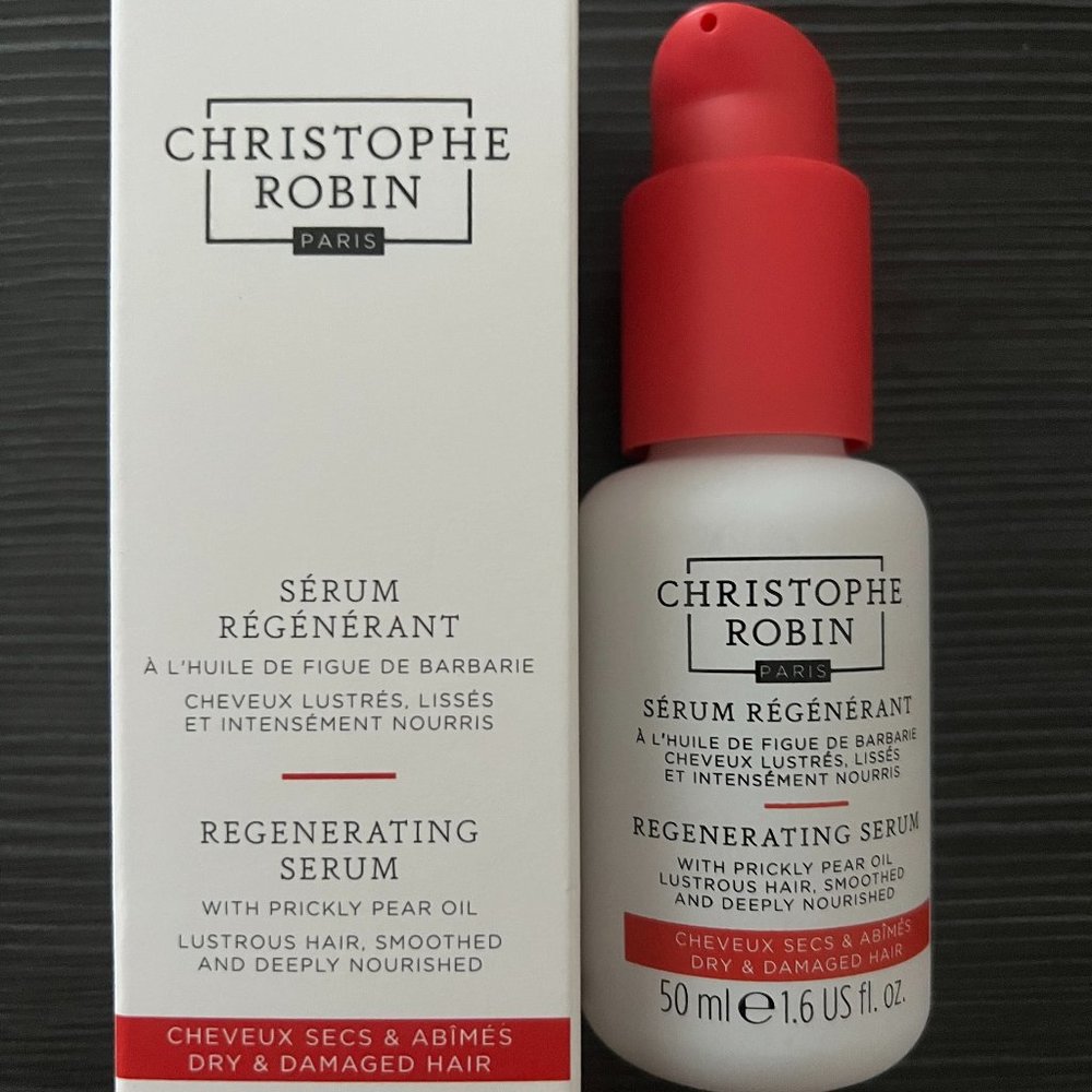 CHRISTOPHE ROBIN: Regenerating Serum with Prickly Pear Oil 50 mL/1.6 fl oz